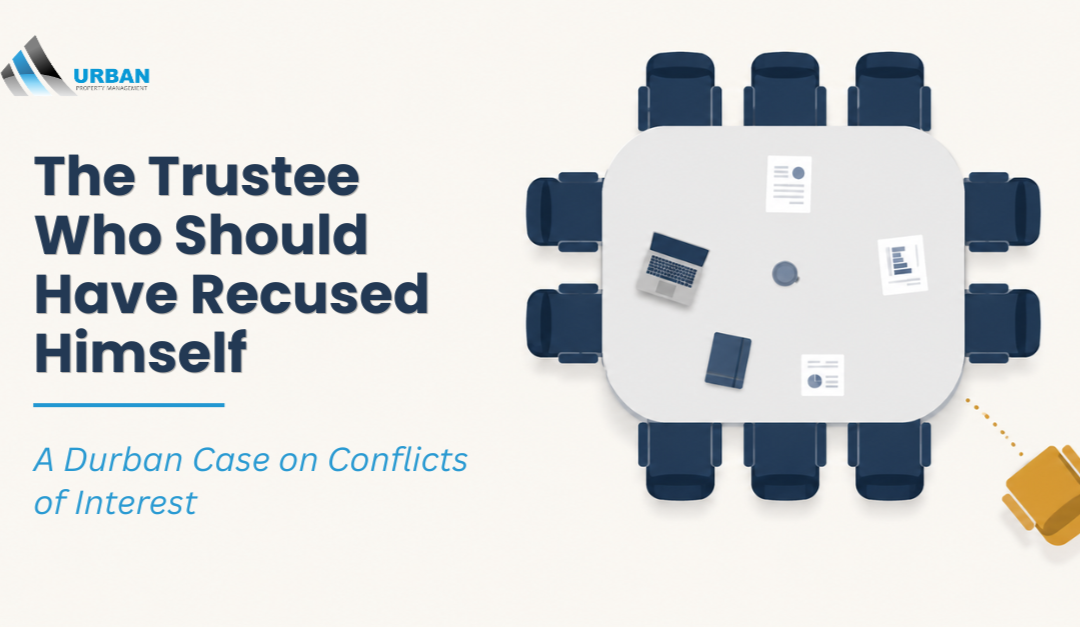 The Trustee Who Should Have Stepped Aside: A Durban Case on Conflicts of Interest